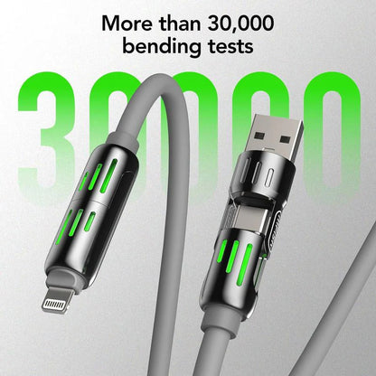 4-in-1 Multi USB Charging Cable | كابل شحن متعدد 4 في 1
