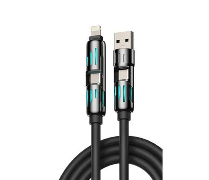 4-in-1 Multi USB Charging Cable | كابل شحن متعدد 4 في 1