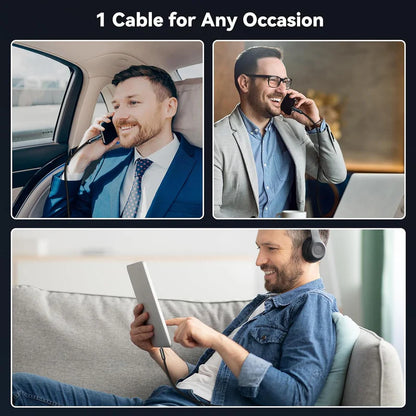 4-in-1 Multi USB Charging Cable | كابل شحن متعدد 4 في 1