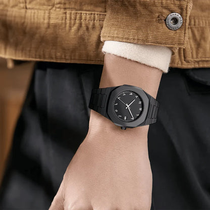 Stainless Steel Arabic Watch | ساعة ستانلس ستيل بالأرقام العربية