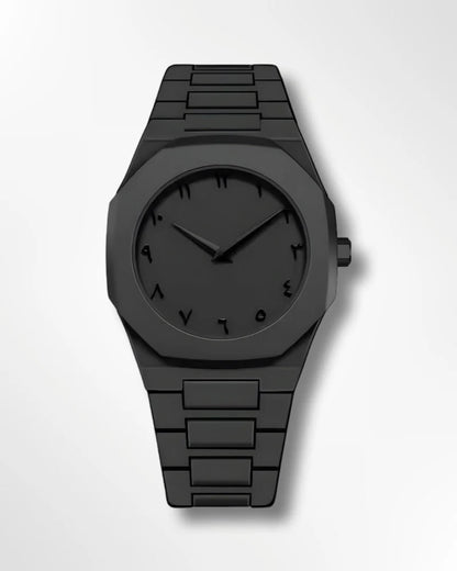 Stainless Steel Arabic Watch | ساعة ستانلس ستيل بالأرقام العربية